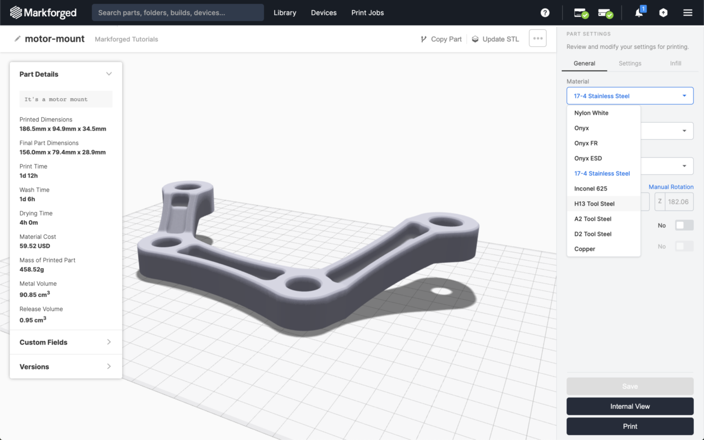 3d printing software printer view